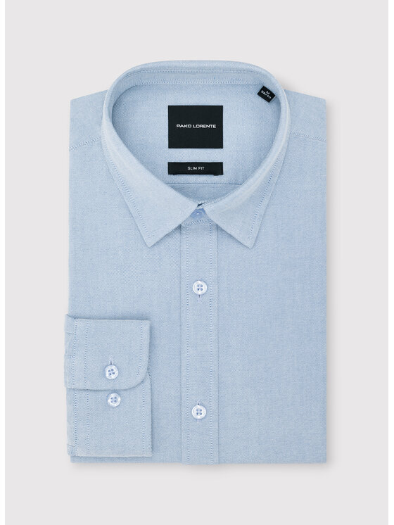 Pako Lorente Pako Lorente Koszula P26WN-1X-029 Niebieski Slim Fit