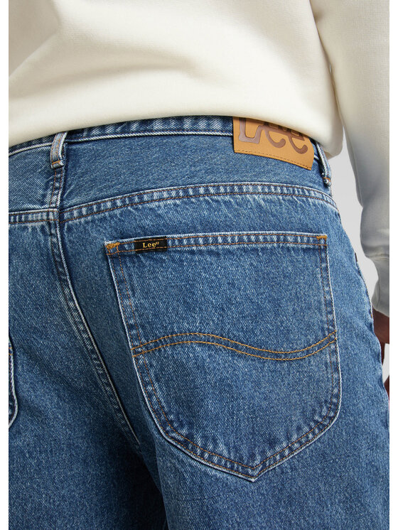Lee Lee Jeansy EASTON Niebieski Loose Fit
