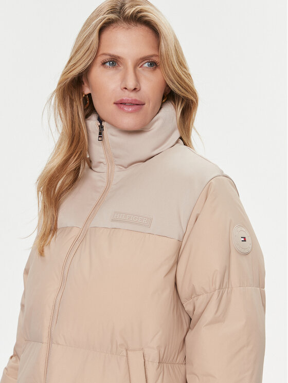 Tommy Hilfiger Tommy Hilfiger Зимно яке New York WW0WW39749 Бежов Relaxed Fit
