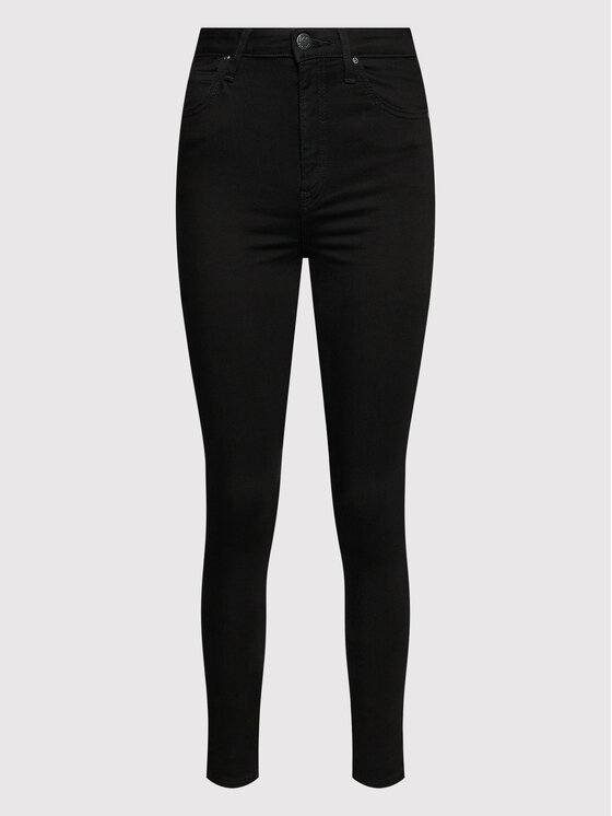 Lee Lee Jeans hlače Ivy L32EFS47 112107394 Črna Super Skinny Fit