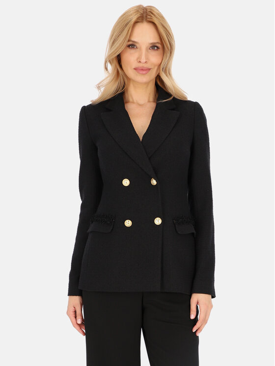 L’AF L’AF Marynarka Dakota Czarny Regular Fit