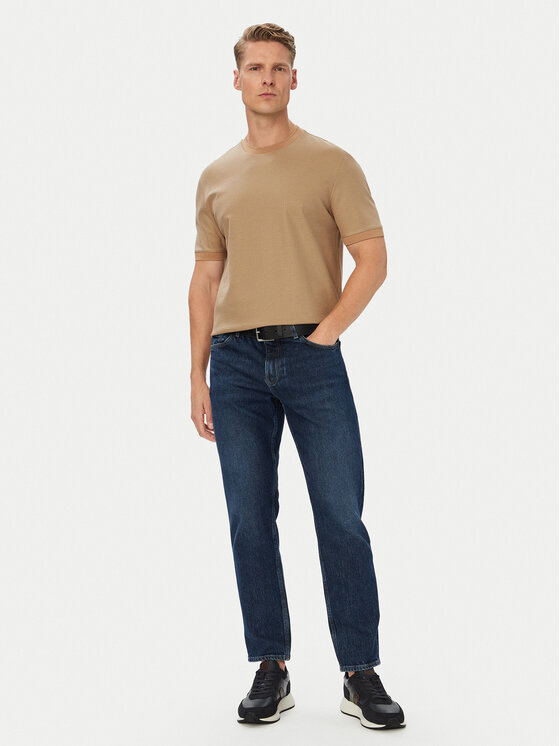BOSS BOSS Tricou H-Taut 88 50565325 Bej Regular Fit