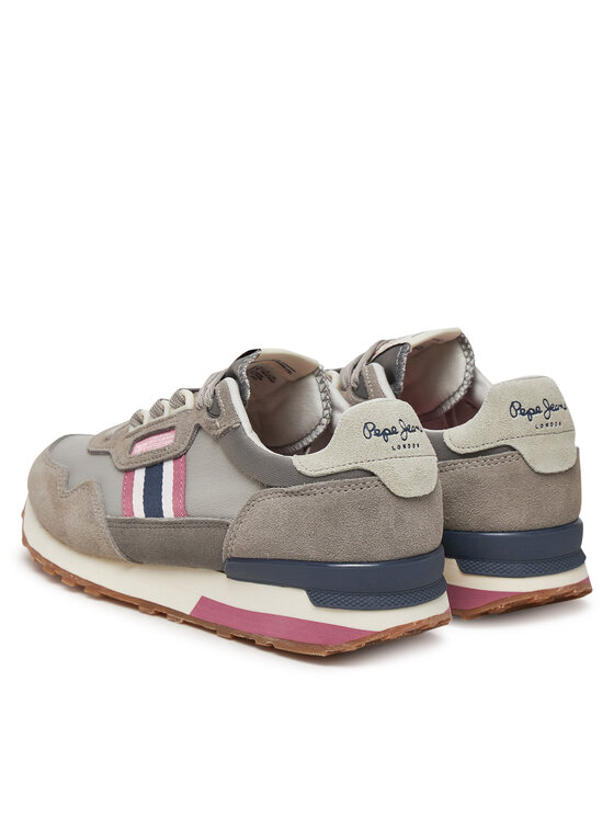 Pepe Jeans Pepe Jeans Sneakersy Kingston Heritage W PLS40033 Różowy