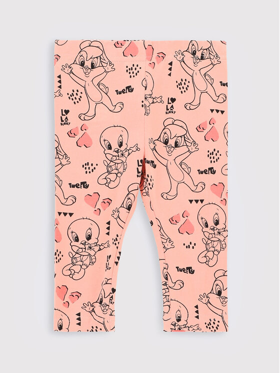 Coccodrillo Coccodrillo Leggings LOONEY TUNES ZC2122102LIG Ružičasta Slim Fit