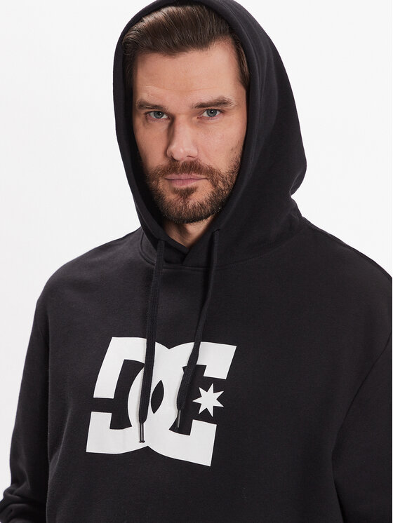 DC Shoes DC Shoes Mikina ADYSF03099 Čierna Relaxed Fit