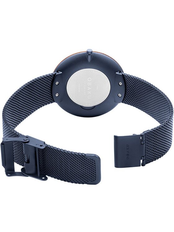 Obaku Obaku Zegarek V245GXLLML Niebieski