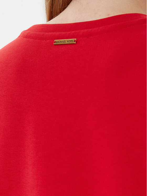 MICHAEL Michael Kors MICHAEL Michael Kors T-särk MT551T65MF Punane Relaxed Fit