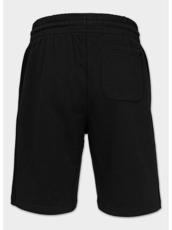 PITBULL PITBULL Szorty sportowe BADGER Czarny Regular Fit
