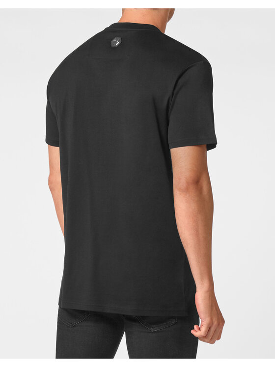 PHILIPP PLEIN PHILIPP PLEIN Tričko 12857 Čierna Regular Fit