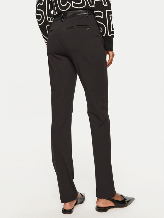 LOLA CASADEMUNT LOLA CASADEMUNT Штани з тканини MF2414004 00N Чорний Regular Fit