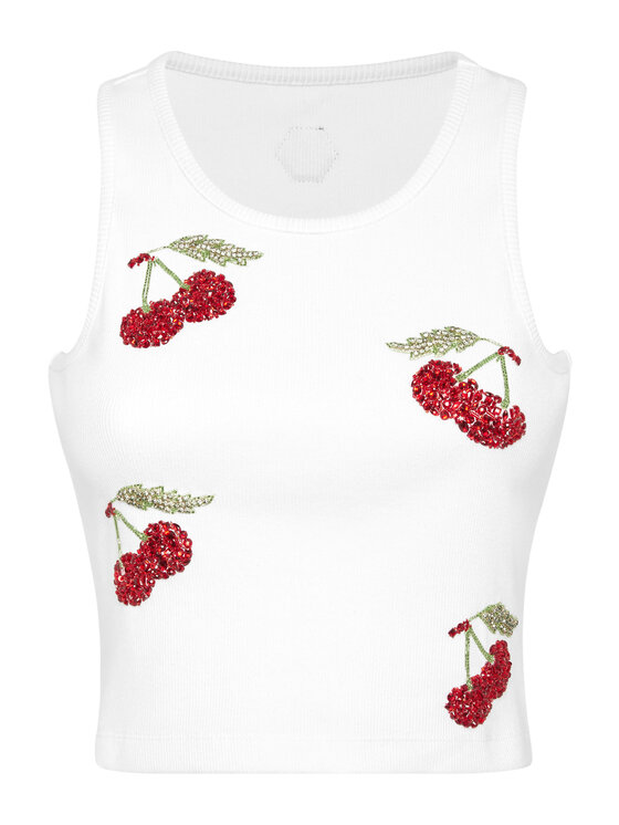 PHILIPP PLEIN PHILIPP PLEIN Tank top 24205 Biela