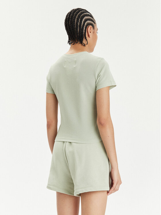 Champion Champion T-krekls E10013 Zaļš Regular Fit
