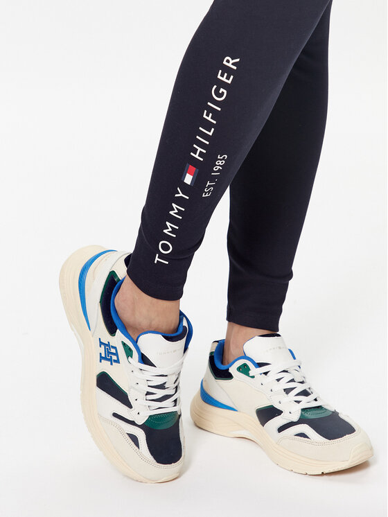 Tommy Hilfiger Tommy Hilfiger Leggings Heritage WW0WW37347 Blu scuro Slim Fit