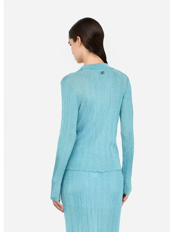 Liu Jo Liu Jo Maglione CF5154MS85OA4353 Celeste Slim Fit