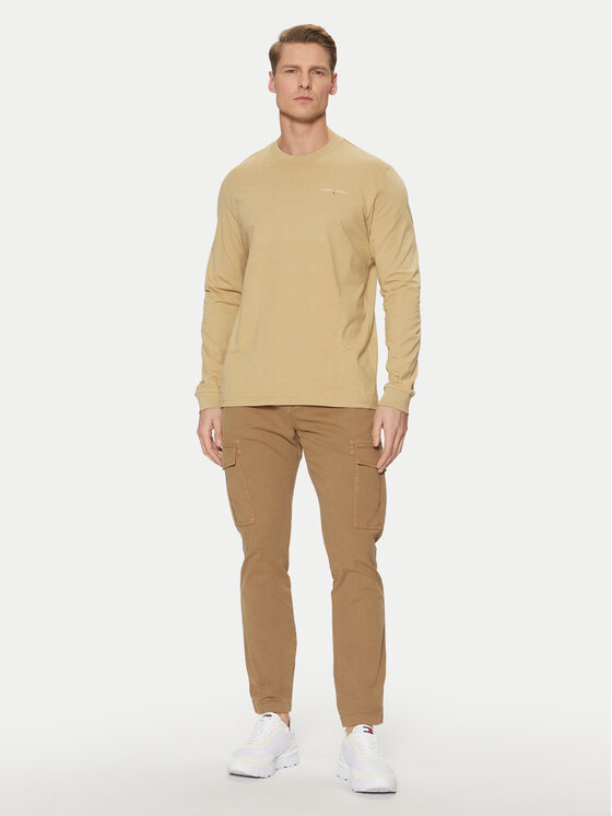 Tommy Jeans Tommy Jeans Штани з тканини Austin DM0DM20281 Бежевий Regular Fit