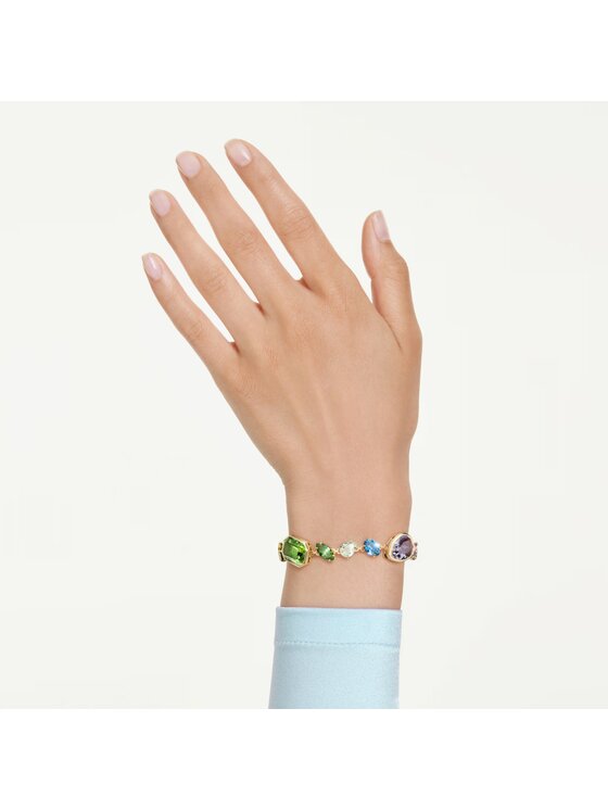 Swarovski Swarovski Bransoletka Gema 5737453 Złoty