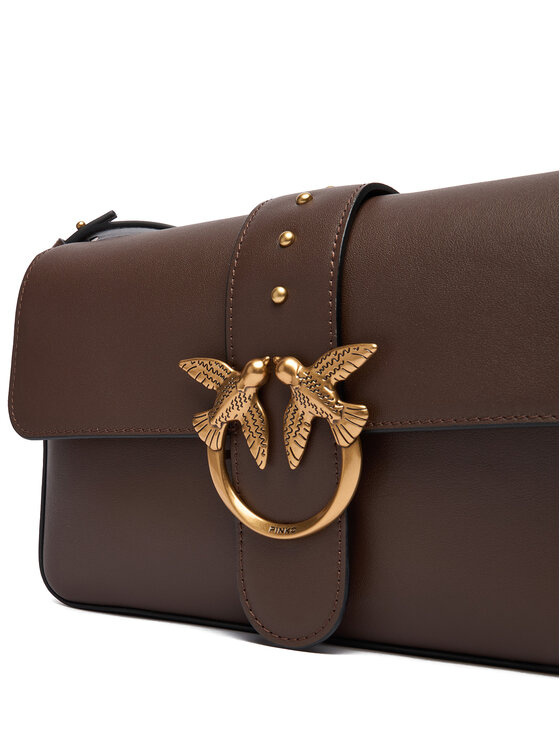 PINKO PINKO Käekott Love One Mini Slouchy Fl 104524 A0QO Pruun