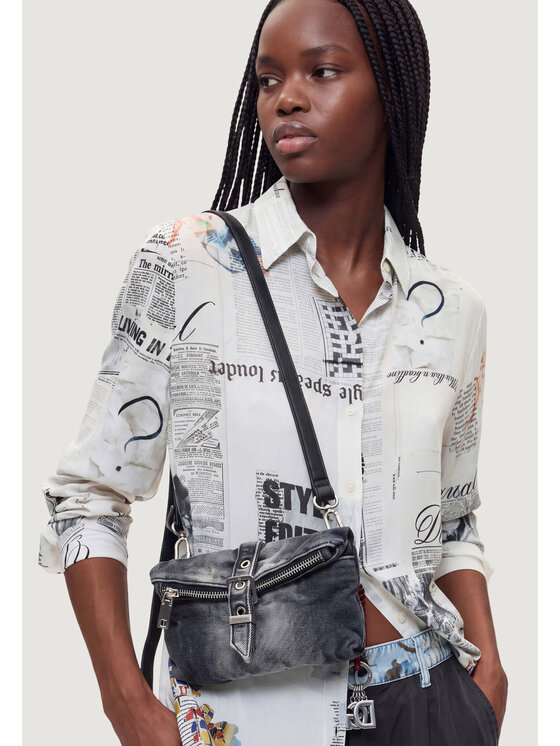 Desigual Desigual Πορτοφόλι MONE_HALF LOGO Μαύρο