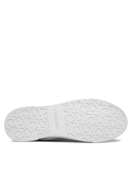 Sneakers Low Profile Lace-Up HW0HW01190 Bianco