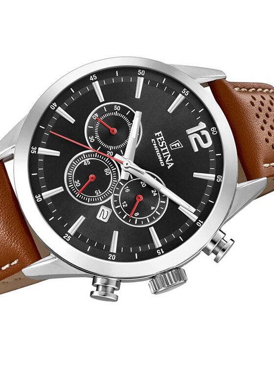 Festina Festina Zegarek F20542-6 Brązowy