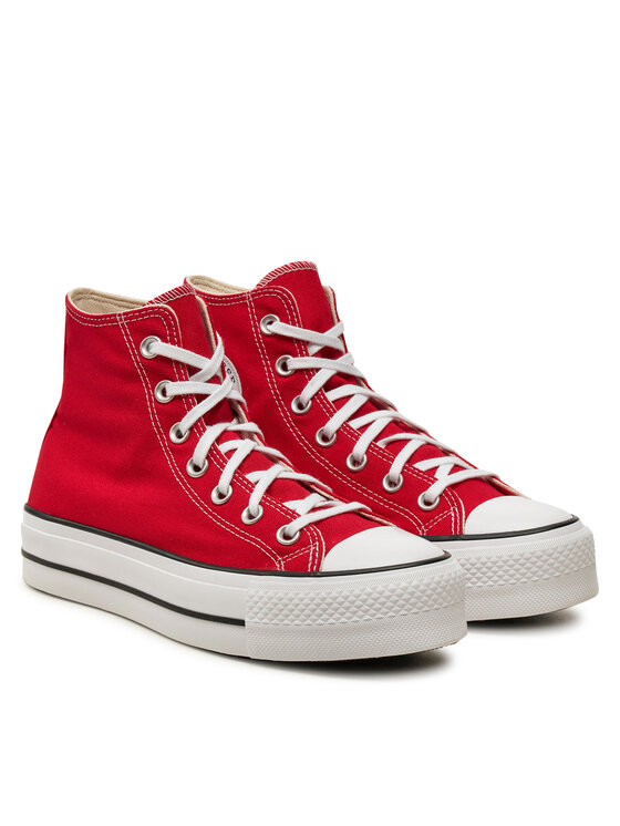 Converse Converse Scarpe da ginnastica Chuck Taylor All Star Lift Platform HI A09220C Rosso
