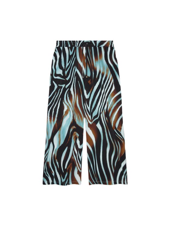 Fiorella Rubino Fiorella Rubino Spodnie materiałowe P832L202462N0Z2 Brązowy Cropp Fit