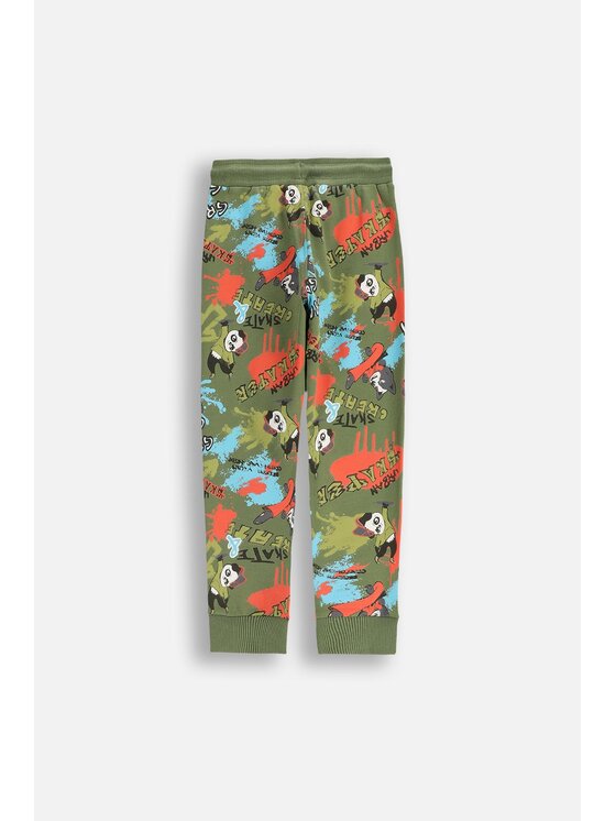 Coccodrillo Coccodrillo Spodnie dresowe ZC5122701SBK-027 Khaki Regular Fit