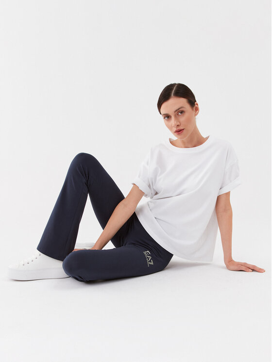 EA7 Emporio Armani EA7 Emporio Armani Leggings 8NTP68 TJ01Z 1554 Blu scuro Regular Fit