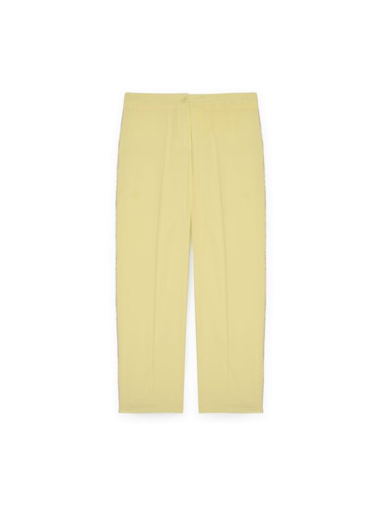 Fiorella Rubino Fiorella Rubino Pantaloni di tessuto P002T005061N018 Giallo Regular Fit