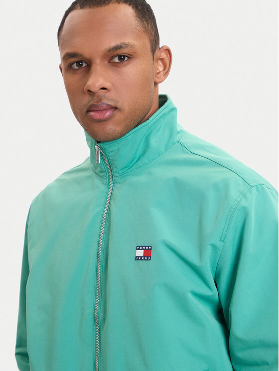 Tommy Jeans Tommy Jeans Преходно яке Essential DM0DM22720 Зелен Regular Fit