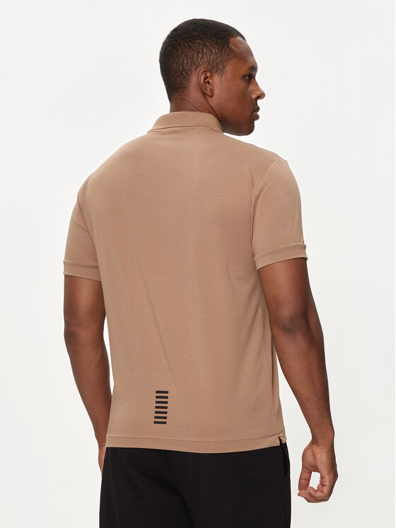 EA7 Emporio Armani EA7 Emporio Armani Polo marškinėliai 8NPF14 PJVQZ 1745 Smėlio Regular Fit