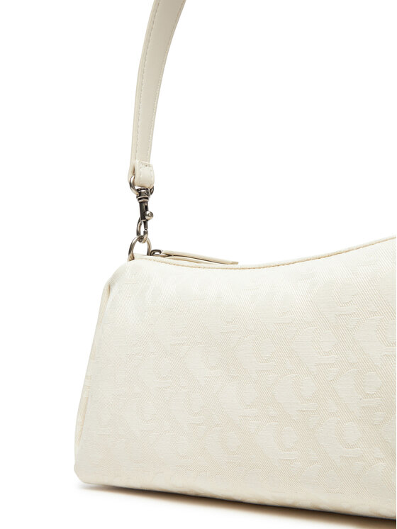 Calvin Klein Jeans Calvin Klein Jeans Ročna torba Ckj Monogram Drop Sm Shoulder Ba LV04K3142G Écru