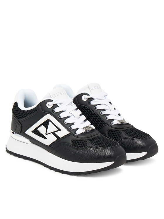Guess Guess Sneakersy FLTKOR ELE12 Czarny