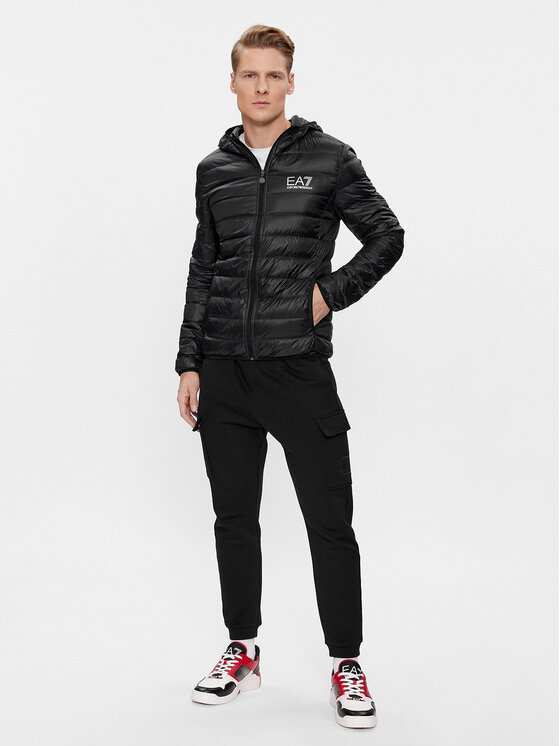 EA7 Emporio Armani EA7 Emporio Armani Daunenjacke 8NPB02 PN29Z 1200 Schwarz Regular Fit