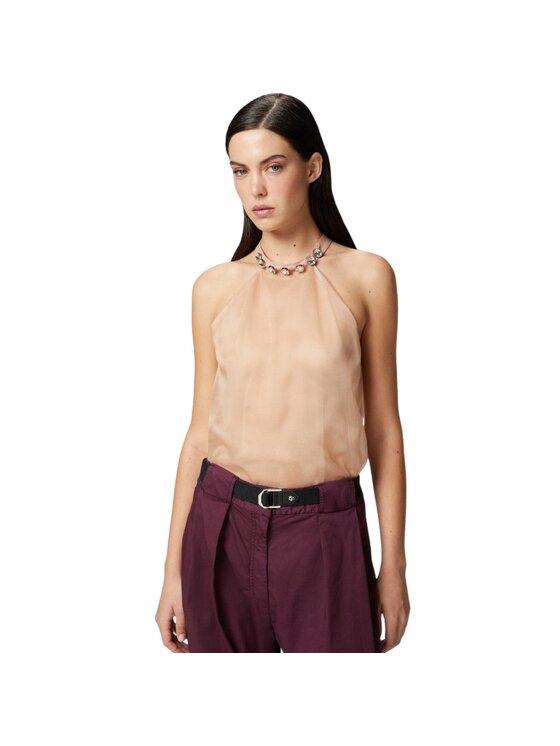 PINKO PINKO Podkoszulek 15194937655631 Różowy Regular Fit
