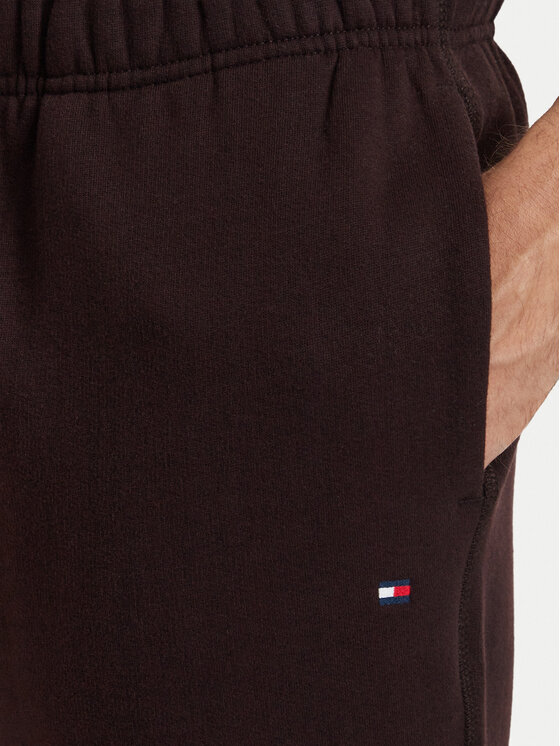Tommy Hilfiger Tommy Hilfiger Pantaloni da tuta Essential MW0MW37231 Marrone scuro Relaxed Fit