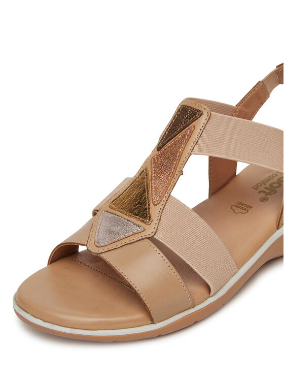 Go Soft Go Soft Sandalen WI16-INES-06 Beige