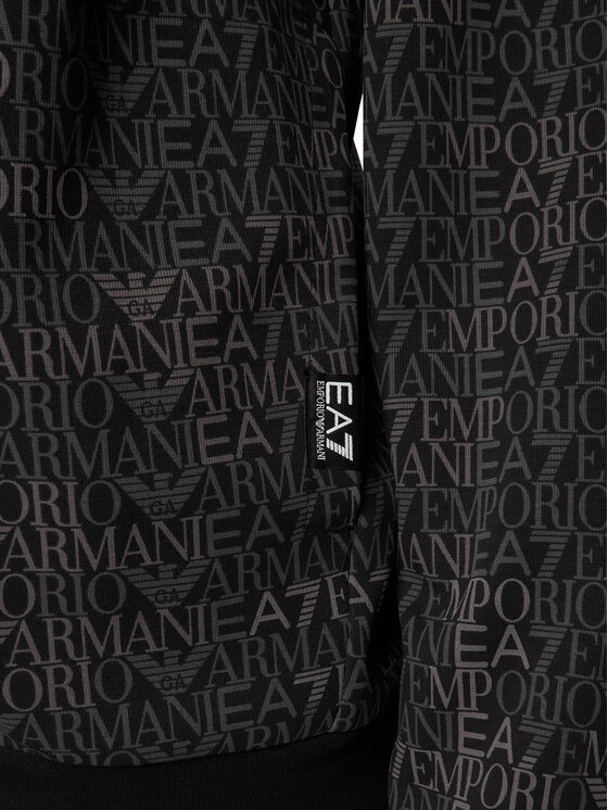 EA7 Emporio Armani EA7 Emporio Armani Bluza 7M002206 AF12660 FC099 Czarny Regular Fit