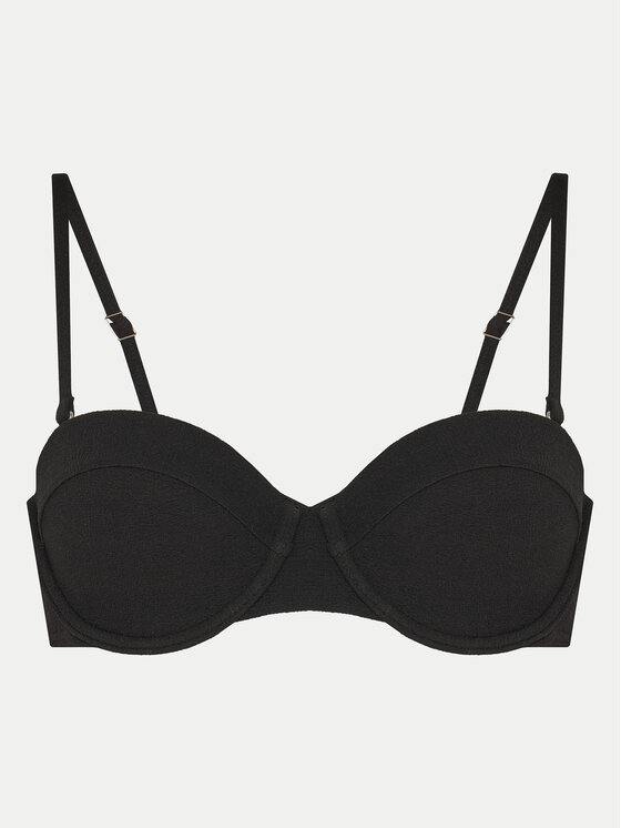 Tommy Hilfiger Tommy Hilfiger Bikini partea de sus UW0UW05814 Negru