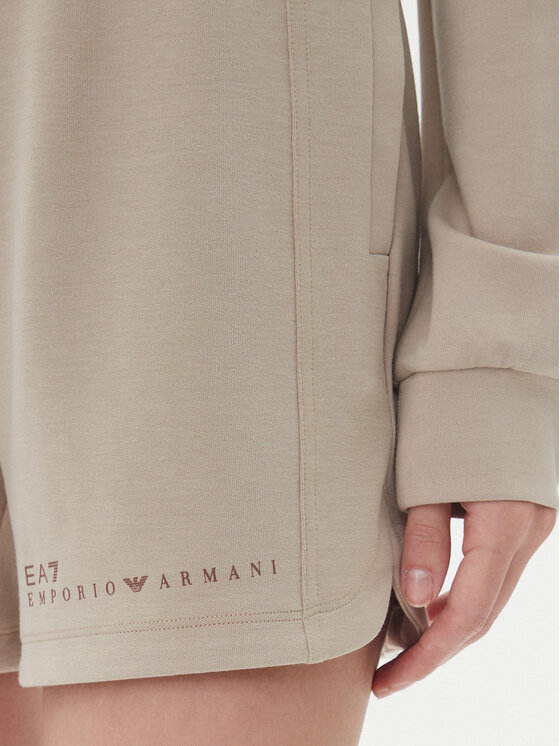 EA7 Emporio Armani EA7 Emporio Armani Sportovní kraťasy 7W000280 AF12501 U6155 Béžová Regular Fit