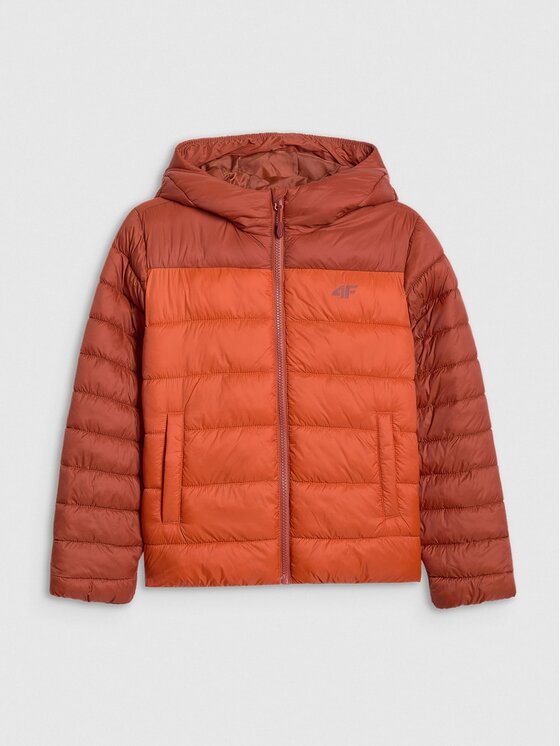 4F 4F Giubbotto piumino 4FJRAW25TDJAM0770-81S Marrone Regular Fit