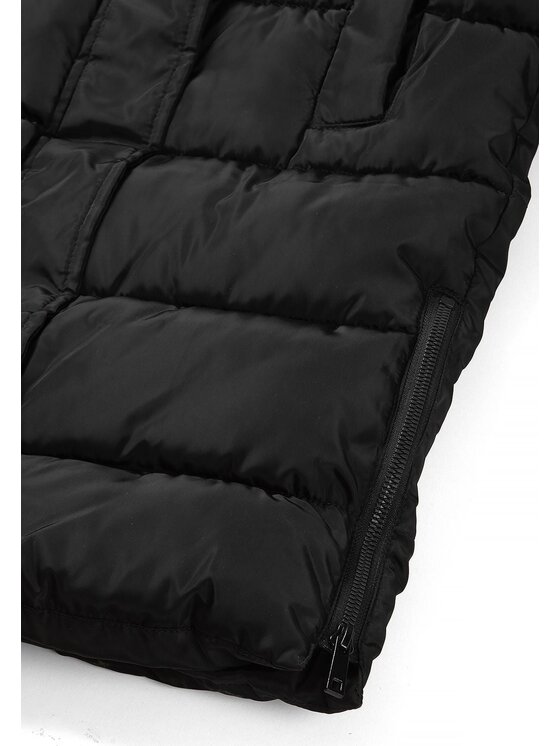 minoti minoti Kurtka zimowa 32COAT185 Czarny Longline Fit