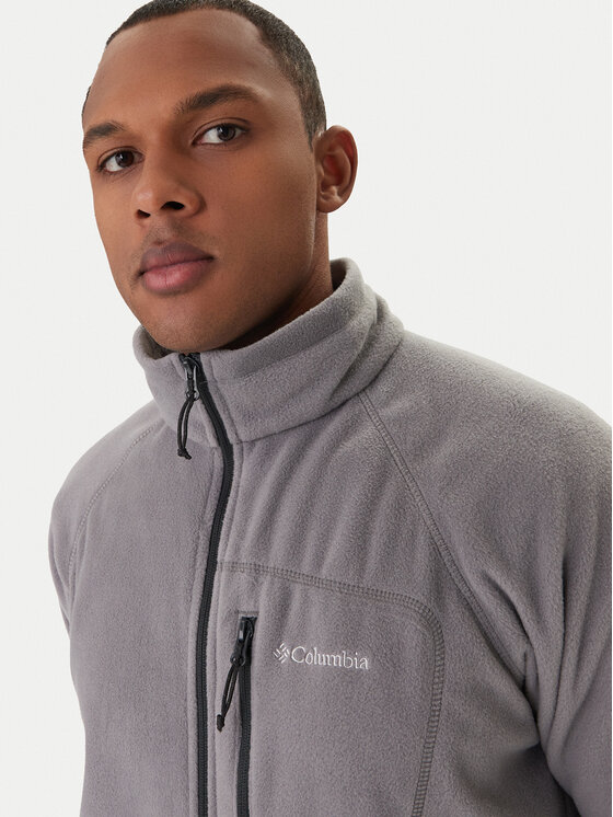 Columbia Columbia Полар Fast Trek Full Zip 1420421 Сив Regular Fit
