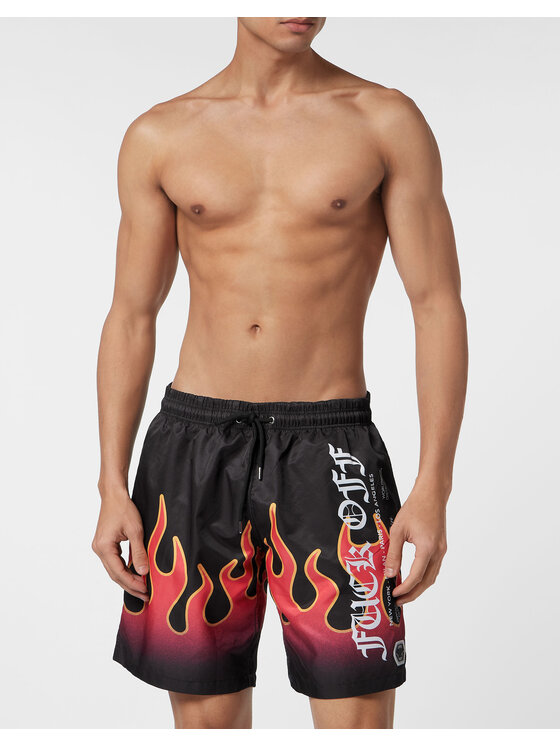 PHILIPP PLEIN PHILIPP PLEIN Kąpielówki 20633 Czarny
