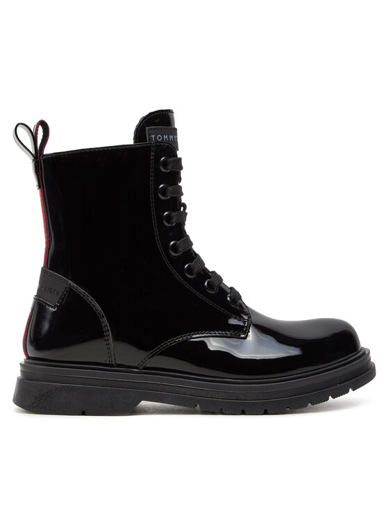Tommy Hilfiger Členková obuv T4A5-33588-0775 M Čierna