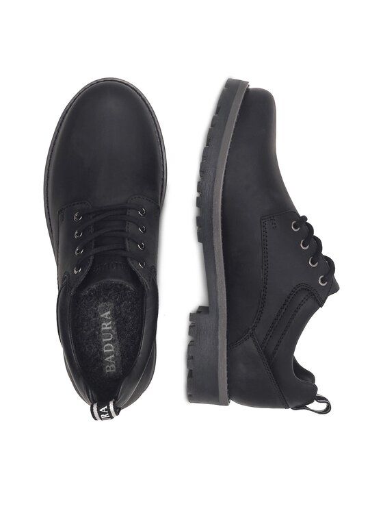 Badura Badura Halbschuhe BOWER-10 MI08 Schwarz