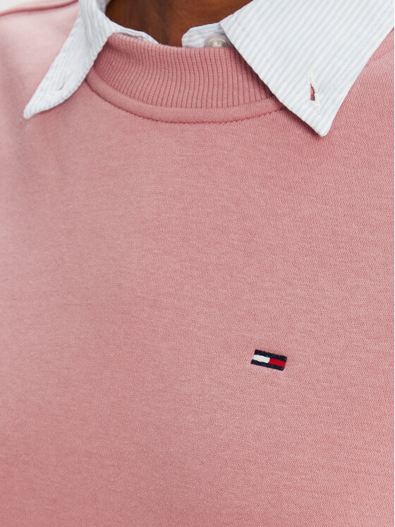 Tommy Jeans Tommy Jeans Felpa Flag DW0DW19959 Rosa Regular Fit
