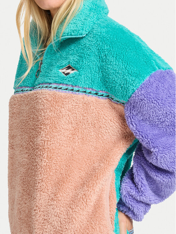 Billabong Billabong Polár kabát Original Since EBJPF00121 Színes Relaxed Fit