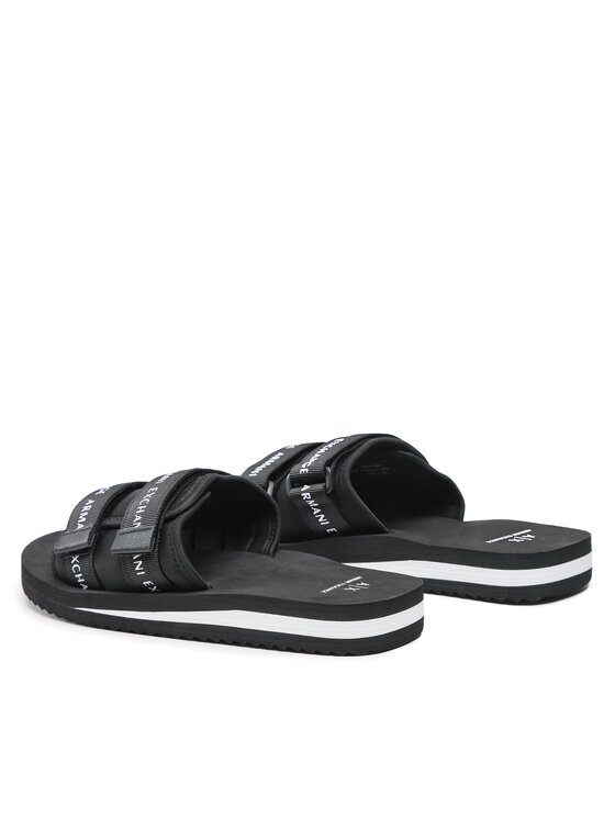 Armani Exchange Armani Exchange Šľapky XUP010 XV672 00002 Čierna