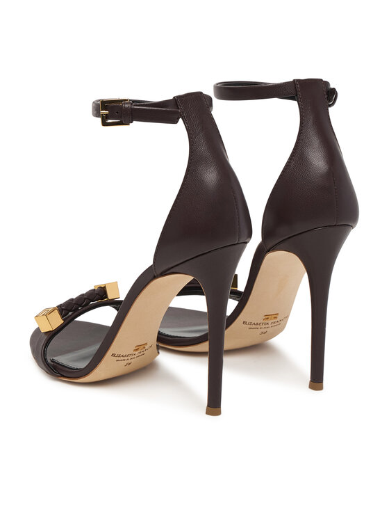Elisabetta Franchi Elisabetta Franchi Sandály SA12L61E2 Hnědá